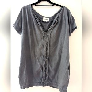 Tambourine Studio Linen Tunic Mini Dress with Pockets! (M)